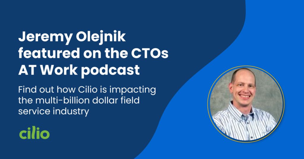 Jeremy Olejnik featured on the CTOs AT Work podcast